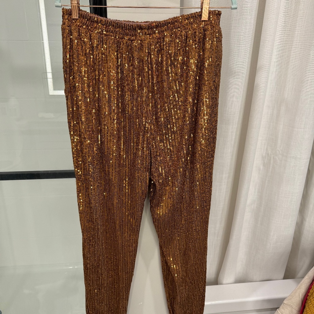 Kori Sequin PJ Pant Size Large